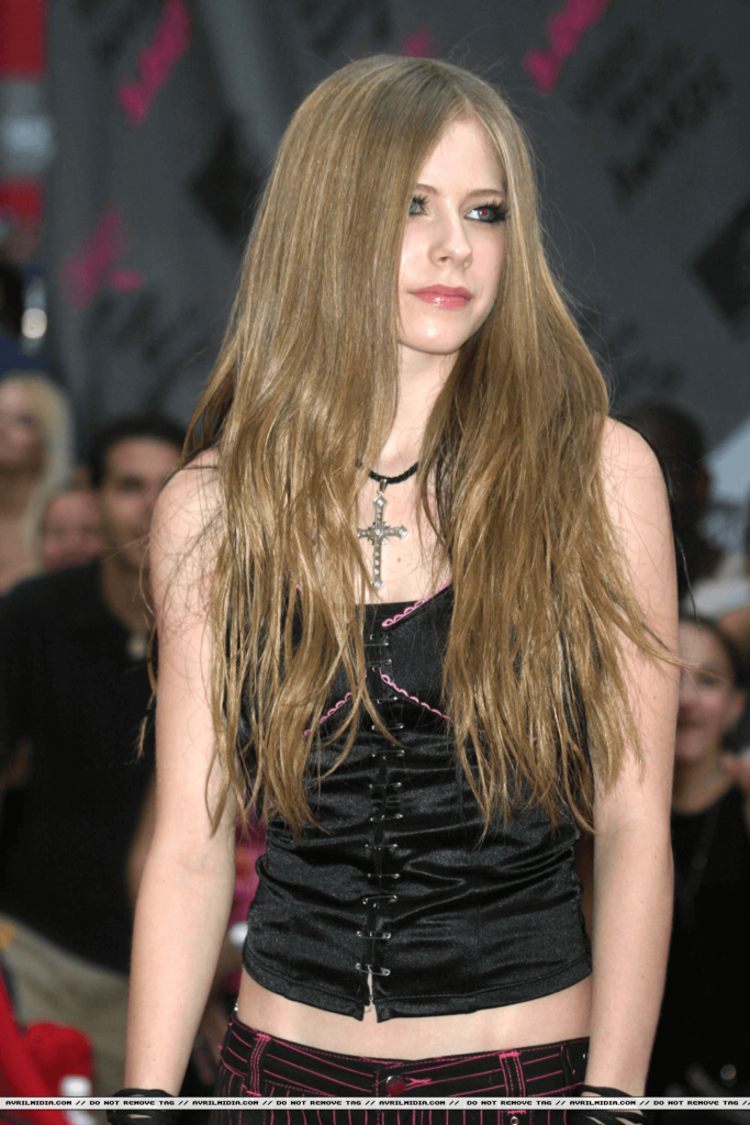 Figura 06: Avril Lavigne / Fonte: Pinterest